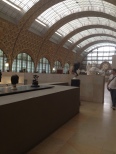 Galerie scultpures, musée d'Orsay