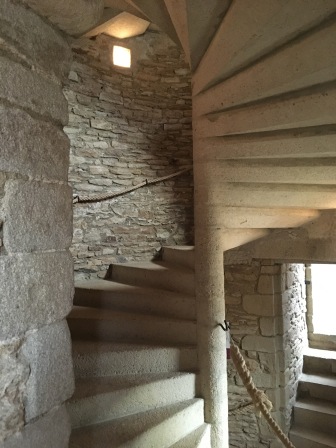 Escalier à vis du château /cultivetaculture